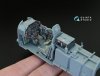 Quinta Studio QD32005 P-51D (Early) 3D-Printed & coloured Interior on decal paper (for Tamiya kit) 1/32
